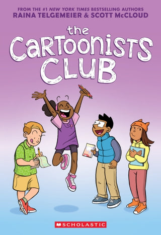 Cover image for 9781338777215 - The Cartoonists Club