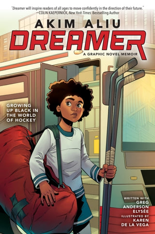 Cover image for 9781338787603 - Akim Aliu: Dreamer (Original Graphic Memoir)