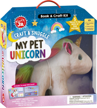 Cover image for 9781338801002 - Craft & Snuggle: My Pet Unicorn (Klutz Junior)