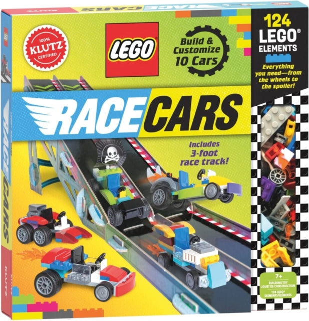 Cover image for 9781338802061 - LEGO Race Cars