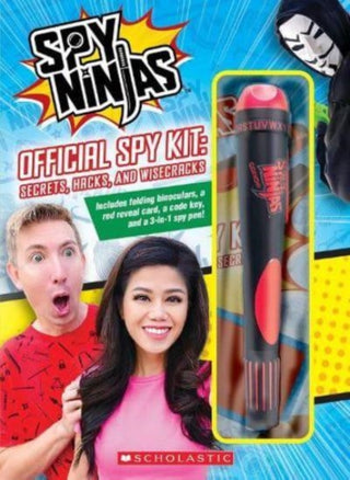 Cover image for 9781338814606 - Spy Ninjas: Official Spy Kit