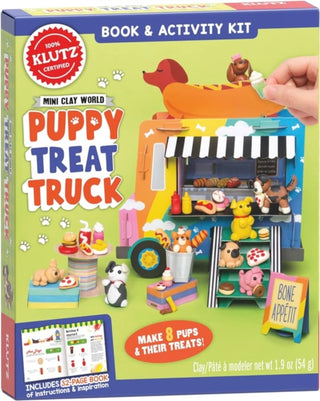 Cover image for 9781338826173 - Mini Clay World Puppy Treat Truck