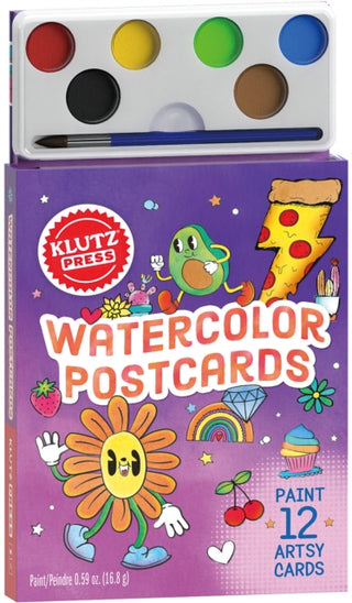 Cover image for 9781338848519 - Watercolor Postcards