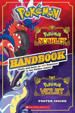 Cover image for 9781338871371 - Pokemon: Scarlet & Violet Handbook