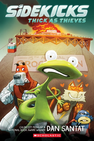 Cover image for 9781338879186 - Thick as Thieves: A Graphic Novel