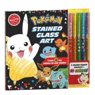 Cover image for 9781338895995 - Pokemon Stained Glass