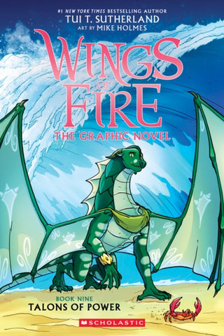 Cover image for 9781339001265 - Talons of Power: A Graphic Novel (Wings of Fire Graphic Novel #9)
