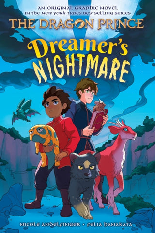 Cover image for 9781339001357 - Dreamer's Nightmare (The Dragon Prince Graphic Novel #4)