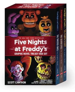 Cover image for 9781339012513 - Five Nights at Freddy's Graphic Novel Trilogy Box Set