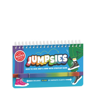 Cover image for 9781339019109 - Jumpsies: How to Hop, Skip, and Jump with Stretchy Rope