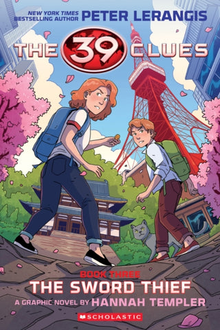 Cover image for 9781339026404 - 39 Clues: The Sword Thief: A Graphic Novel (39 Clues Graphic Novel #3)