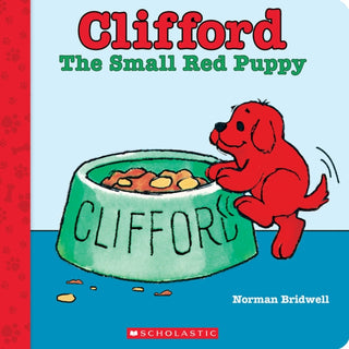 Cover image for 9781339032306 - Clifford the Small Red Puppy (Board Book)