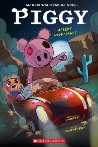 Cover image for 9781339042404 - Piggy Graphic Novel #2 Desert Nightmare