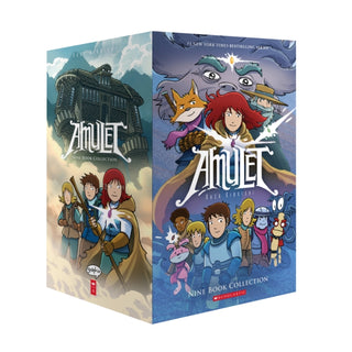 Cover image for 9781339043456 - Amulet Box set 1-9 Graphix