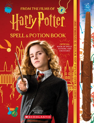 Cover image for 9781339044866 - Harry Potter Spell and Potion Book: Official Book of Spells, Potions, and Creatures