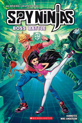 Cover image for 9781339046976 - Boss Battle (Spy Ninjas Official Graphic Novel #3)