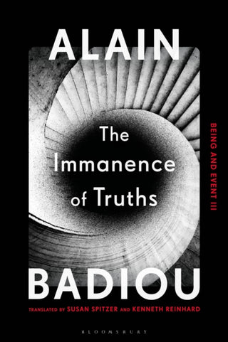 Cover image for 9781350115309 - The Immanence of Truths