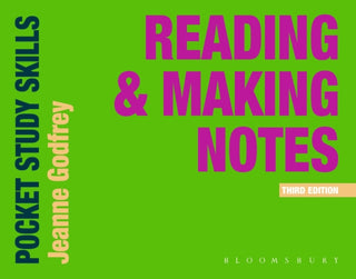 Cover image for 9781350321854 - Reading and Making Notes