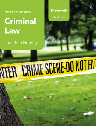 Cover image for 9781350356542 - Criminal Law