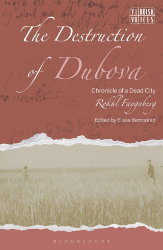 Cover image for 9781350517097 - The Destruction of Dubova