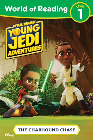 Cover image for 9781368104562 - World of Reading: Star Wars: Young Jedi Adventures: The Charhound Chase