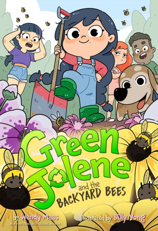 Cover image for 9781368117296 - Green Jolene and the Backyard Bees