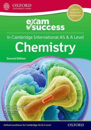 Cover image for 9781382005500 - Cambridge International AS & A Level Chemistry: Exam Success Guide