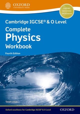 Cover image for 9781382006019 - Cambridge IGCSE® & O Level Complete Physics: Workbook Fourth Edition