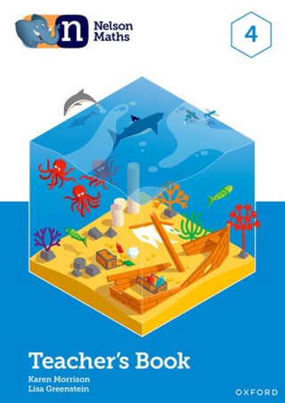 Cover image for 9781382010160 - Nelson Maths: Teacher Book 4