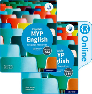 Cover image for 9781382010757 - MYP English Language Acquisition (Capable) Print and Enhanced Online Course Book Pack