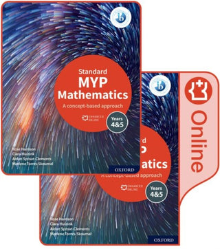 Cover image for 9781382010986 - MYP Mathematics 4&5 Standard Print and Enhanced Online Course Book Pack
