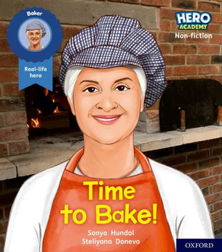 Cover image for 9781382014144 - Hero Academy Non-fiction: Oxford Level 5, Green Book Band: Time to Bake!