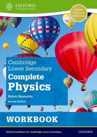 Cover image for 9781382019132 - Cambridge Lower Secondary Complete Physics: Workbook (Second Edition)
