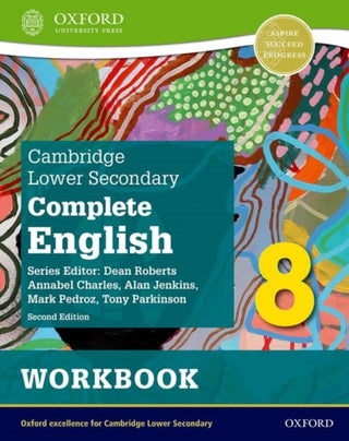 Cover image for 9781382019378 - Cambridge Lower Secondary Complete English 8: Workbook (Second Edition)