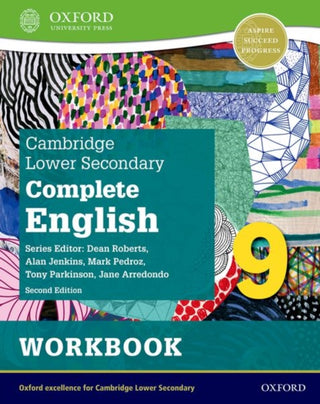 Cover image for 9781382019491 - Cambridge Lower Secondary Complete English 9: Workbook (Second Edition)