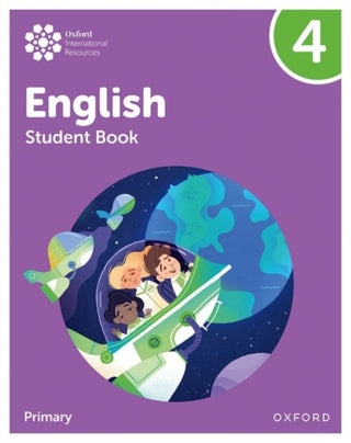Cover image for 9781382019859 - Oxford International Primary English: Student Book Level 4