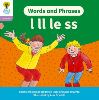 Cover image for 9781382030380 - Oxford Reading Tree: Floppy's Phonics Decoding Practice: Oxford Level 1+: Words and Phrases: l ll le ss
