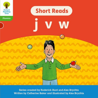 Cover image for 9781382030410 - Oxford Reading Tree: Floppy's Phonics Decoding Practice: Oxford Level 2: Short Reads: j v w