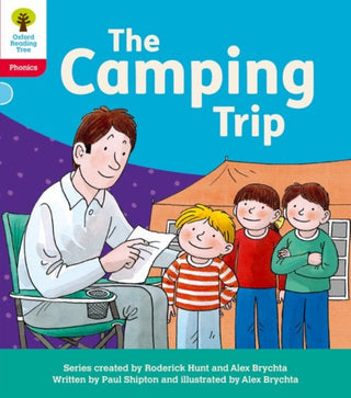 Cover image for 9781382031134 - Oxford Reading Tree: Floppy's Phonics Decoding Practice: Oxford Level 4: The Camping Trip