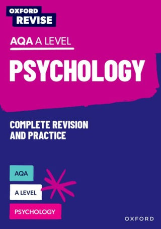 Cover image for 9781382034098 - Oxford Revise: AQA A Level Psychology