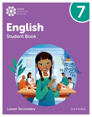 Cover image for 9781382035996 - Oxford International Lower Secondary English: Student Book 7