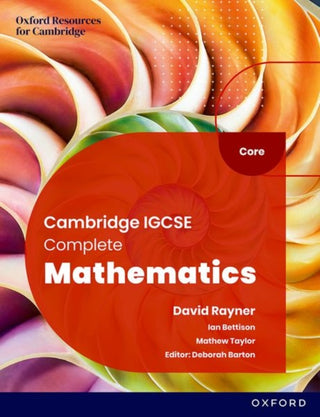 Cover image for 9781382042499 - Cambridge IGCSE Complete Mathematics Core: Student Book Sixth Edition