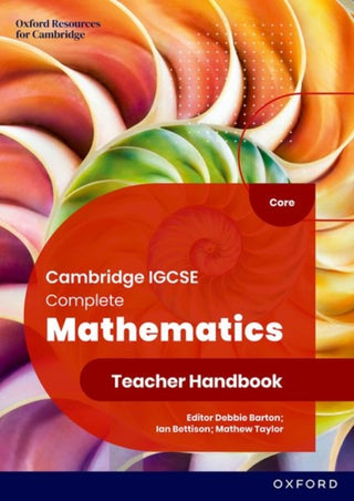 Cover image for 9781382042512 - Cambridge IGCSE Complete Mathematics Core: Teacher Handbook Sixth Edition