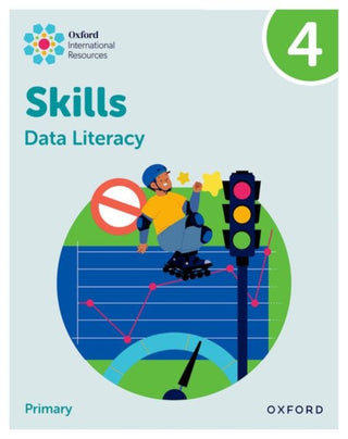 Cover image for 9781382044349 - Oxford International Skills: Data Literacy: Practice Book 4