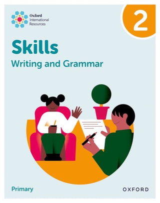 Cover image for 9781382046077 - Oxford International Resources: Writing and Grammar Skills: Practice Book 2