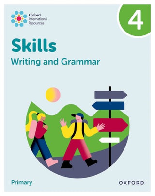 Cover image for 9781382046091 - Oxford International Resources: Writing and Grammar Skills: Practice Book 4
