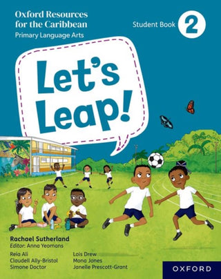 Cover image for 9781382051842 - Let's Leap! Caribbean Primary Language Arts: Student Book 2