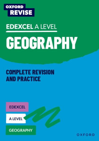 Cover image for 9781382052443 - Oxford Revise: Edexcel A Level Geography