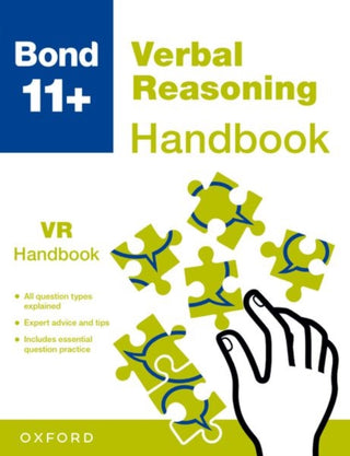 Cover image for 9781382054218 - Bond 11+ Verbal Reasoning Handbook (for GL Assessment & other 11 plus exams)