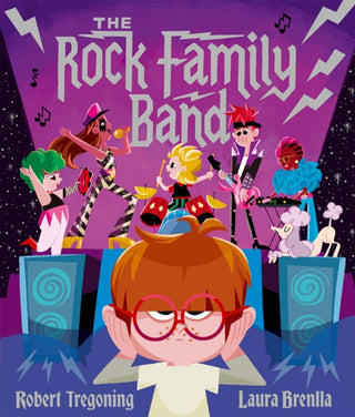 Cover image for 9781382054683 - The Rock Family Band - An upbeat picture book celebrating LGBTQ+ families and diversity